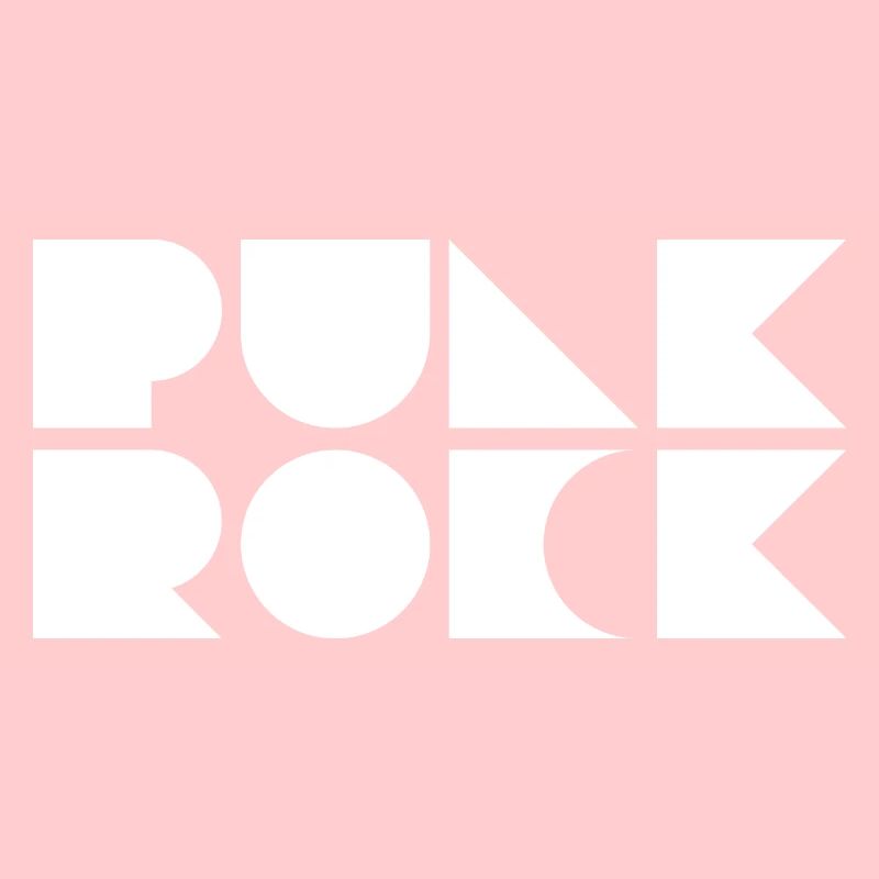 Punkrock Mutiges Logo-Design
