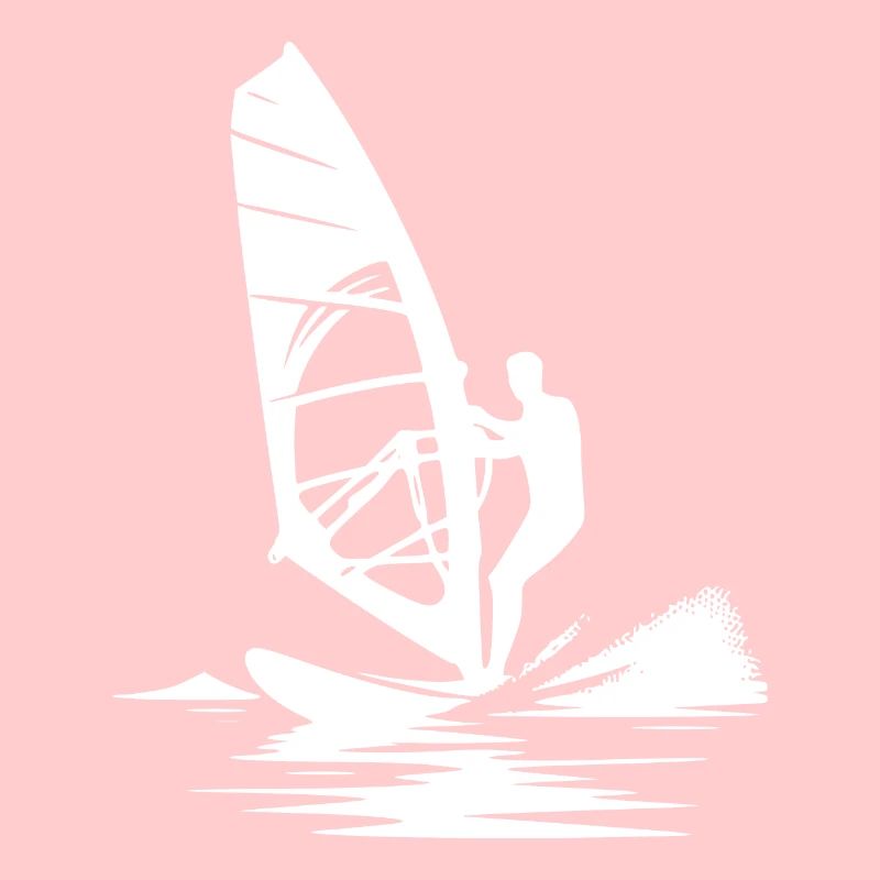 Surftechnik mit Windkraft Wind und Meeresbrise