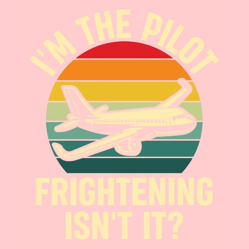 Ich Bin Pilot - Flugkaptiän Passagierflugzeug