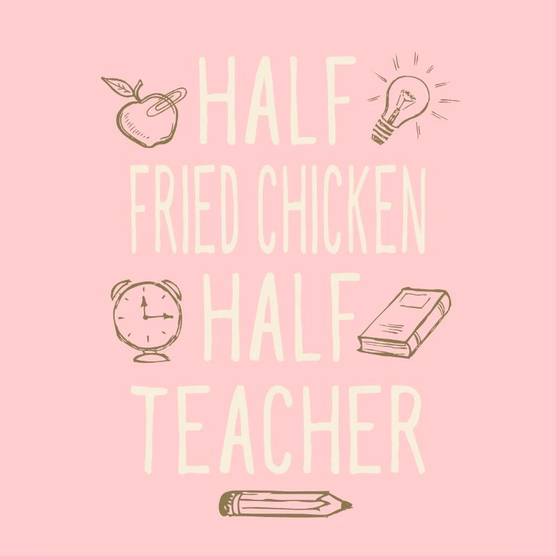 Moitié poulet frit moitié professeur drôle