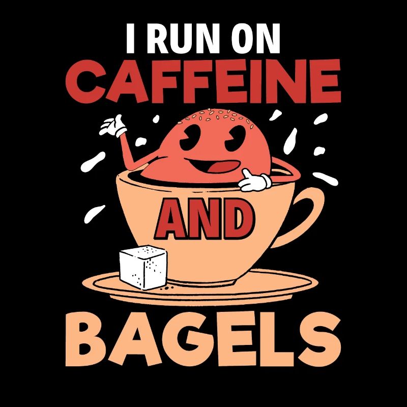 Bagel Spruch Geschenk