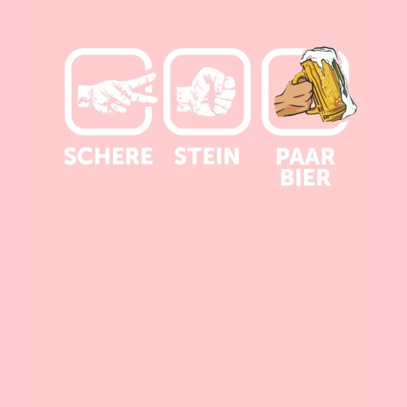 Schere, Stein, Paar, Bier - das perfekte Outfit