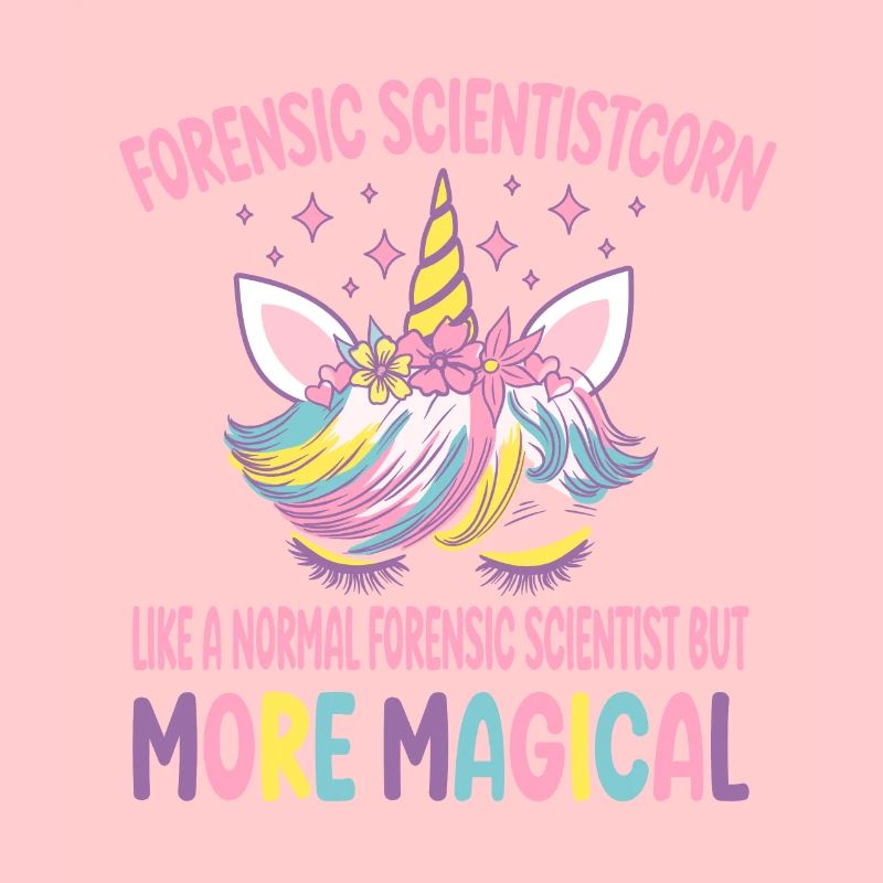 Forensic Scientistcorn Licorne scientifique cadeaux
