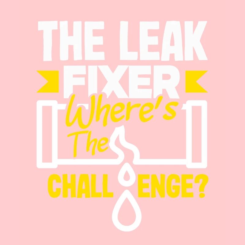 The Leak Fixer Plumber's Challenge Bold Statement