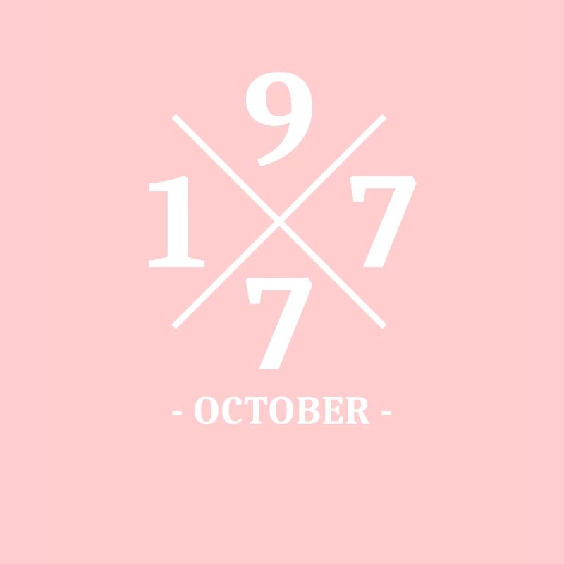 Anniversaire minimal octobre 1977 - Simple