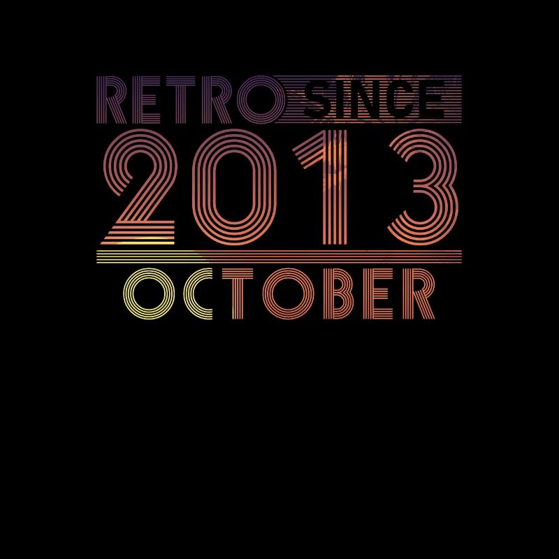 Retro Geburtstag October 2013 - Sunset line