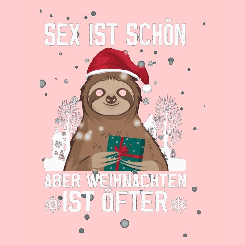 Funny Christmas Sloth