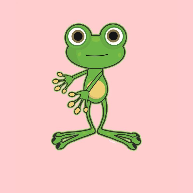 Floss Dance Move Frog