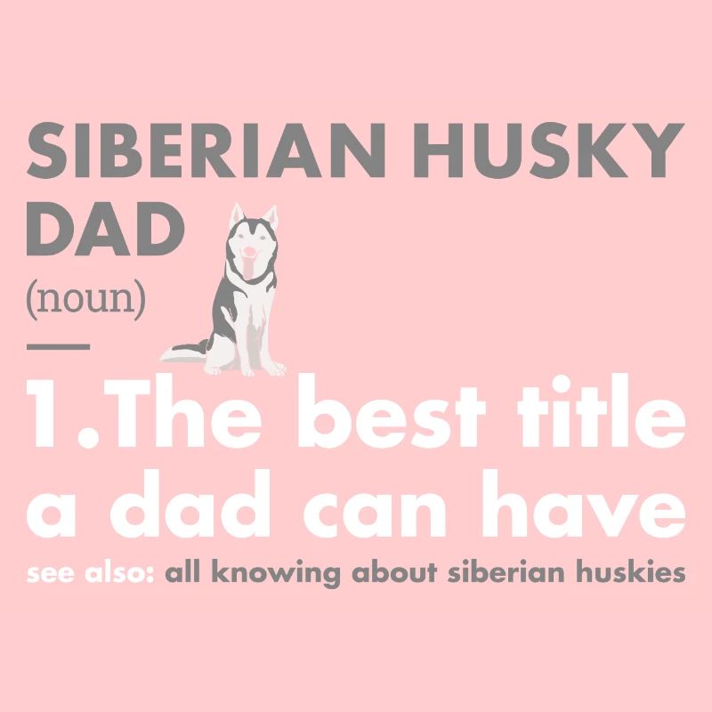Définition du papa husky sibérien