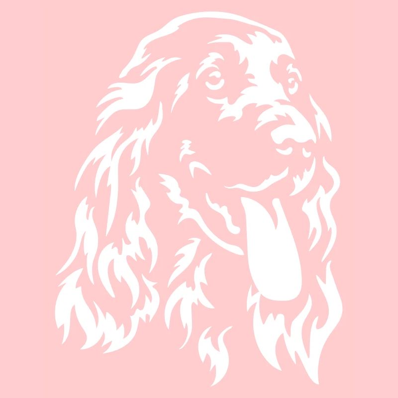 Cocker Spaniel Head "Black Edition"