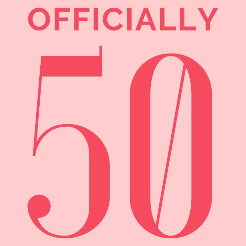 Officially 50
