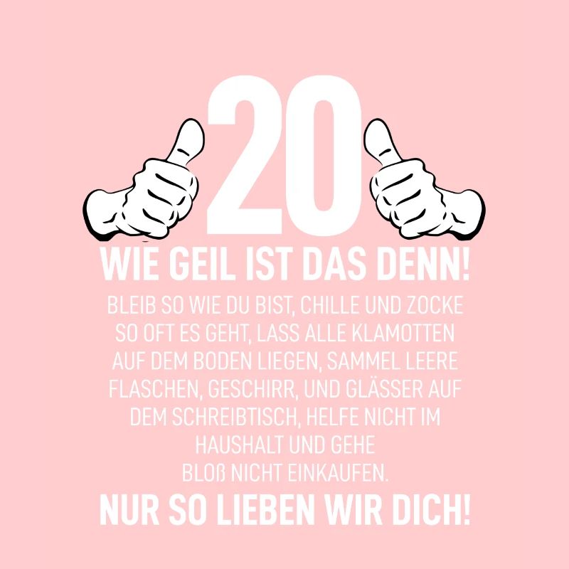 20. Geburtstag