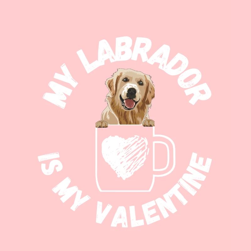 Mon Labrador est mon Valentin