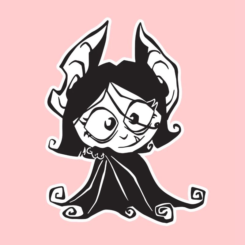 Vampir süßes Mädchen