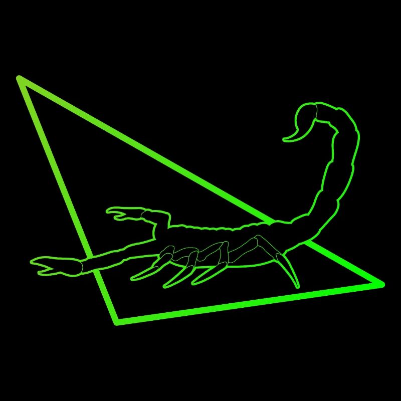 Scorpion en vert