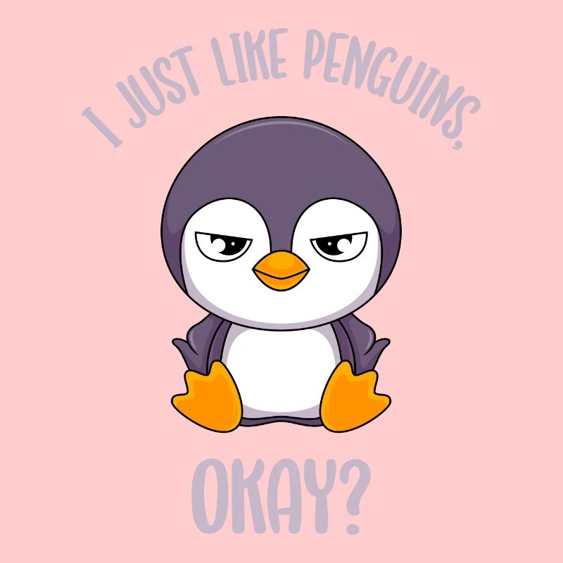 Penguin sarcasm I just like penguins grumpy