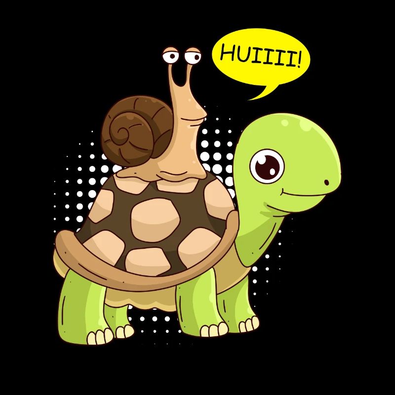 Sarkasmus Geschwindigkeit Wheee! Schnecke