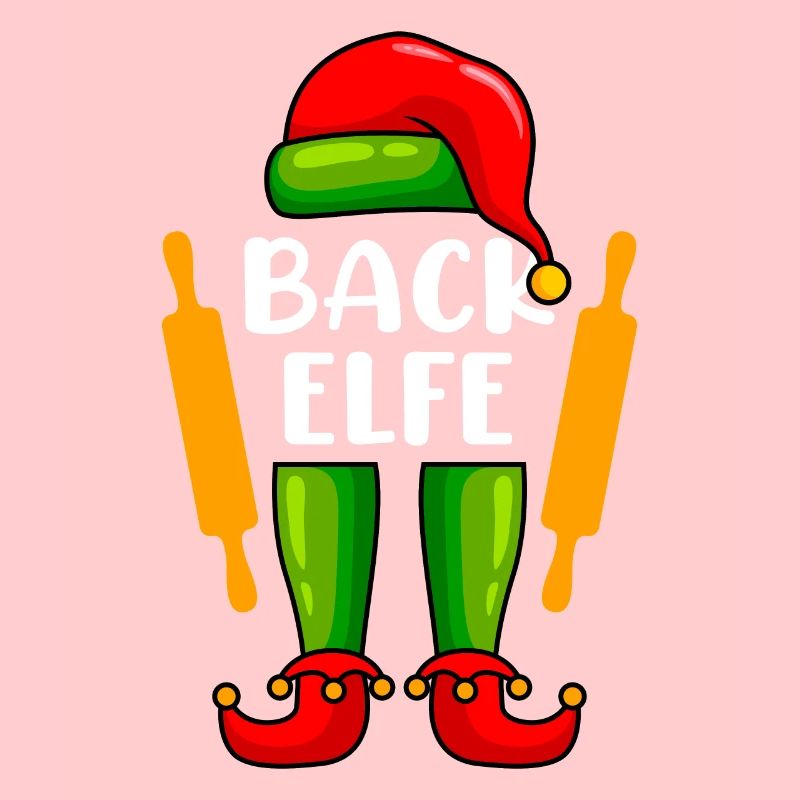 Back Elfe Bäckerin Konditorin Backen Weihnachten