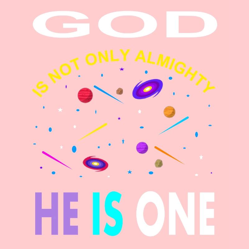 Allah ist einzig Gott ist allmächtig Muslim gift