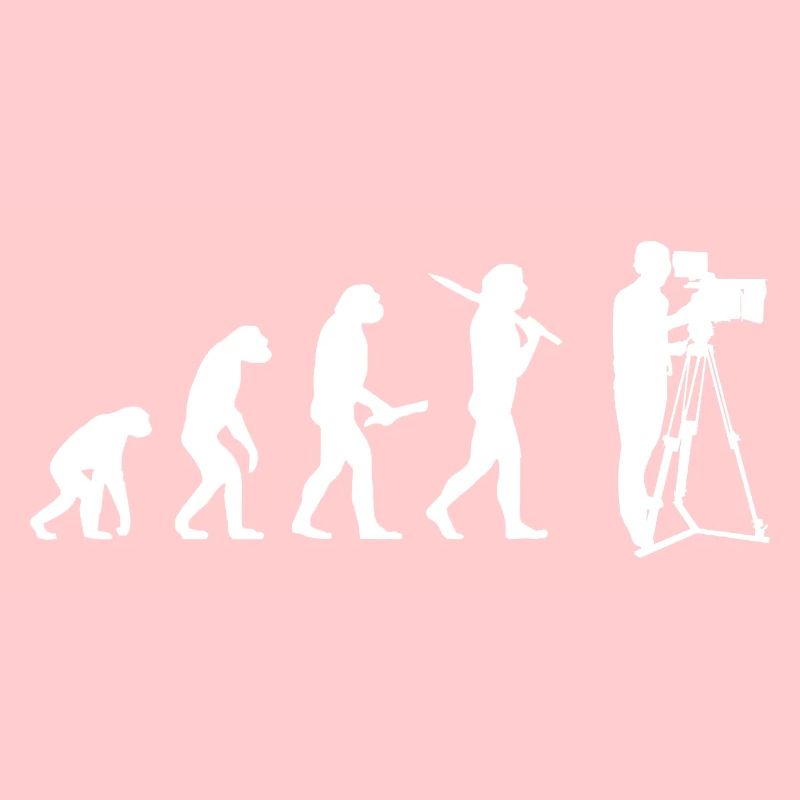Évolution cameraman idée cadeau drôle de tournage vidéo