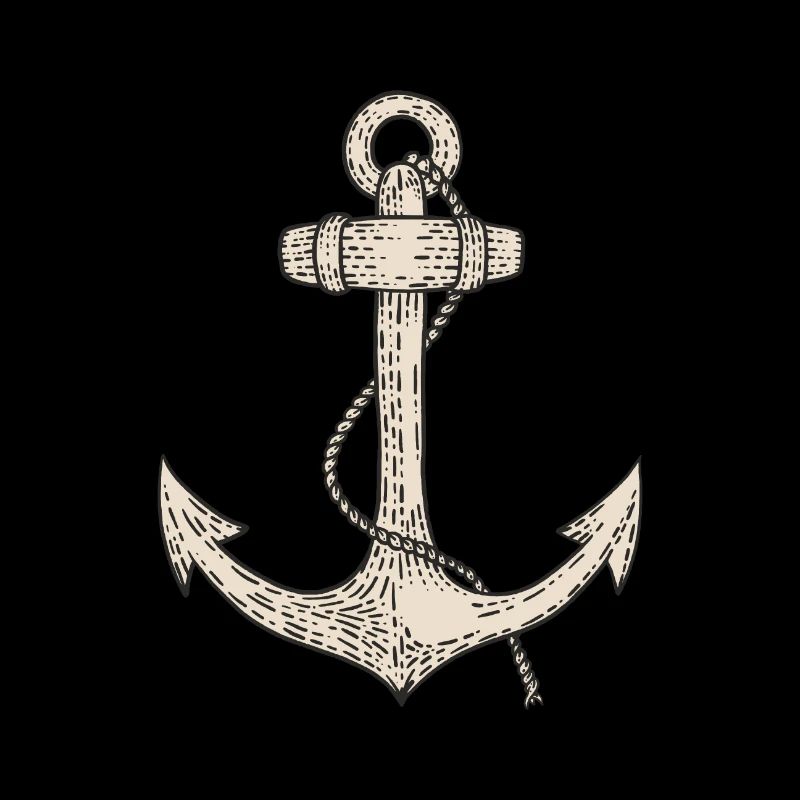 Anchor with dew