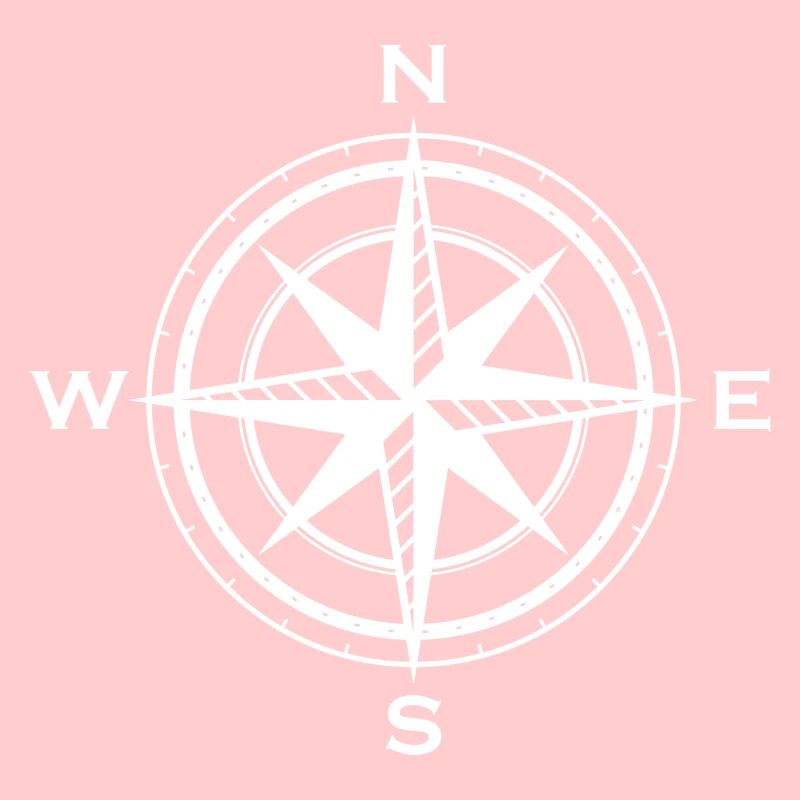 Kompass Symbol Windrose Himmelsrichtung