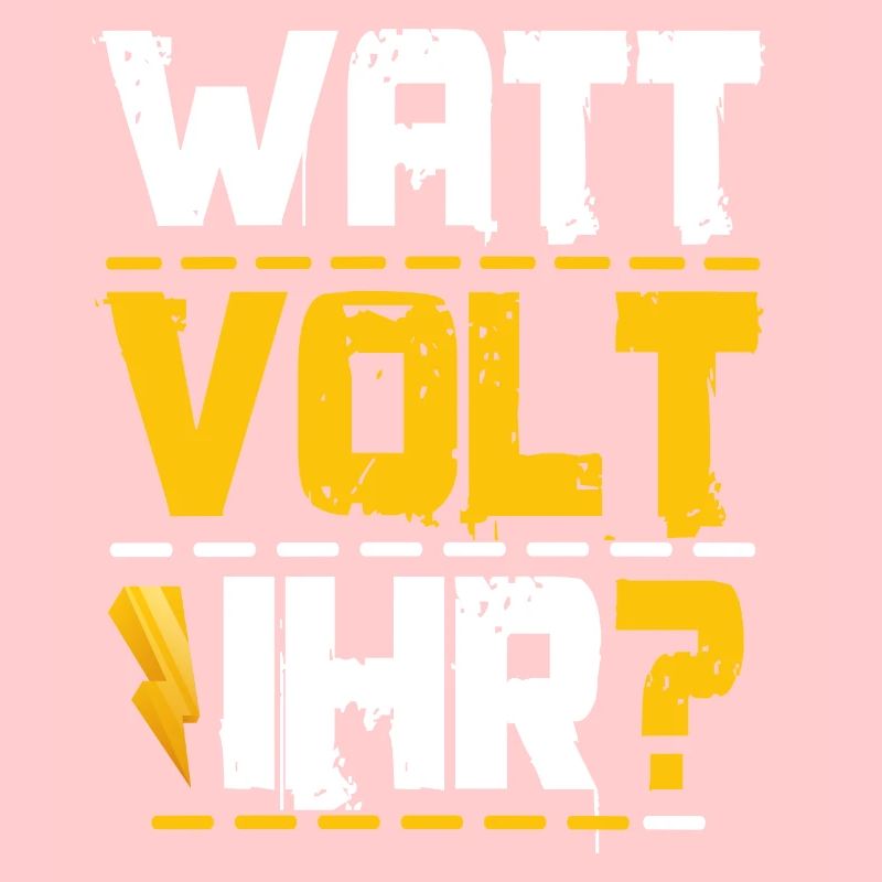 Watt volt vous? Citation idée cadeau électricité