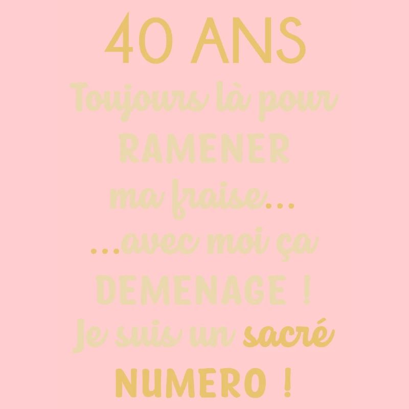 40 ans anniversaire