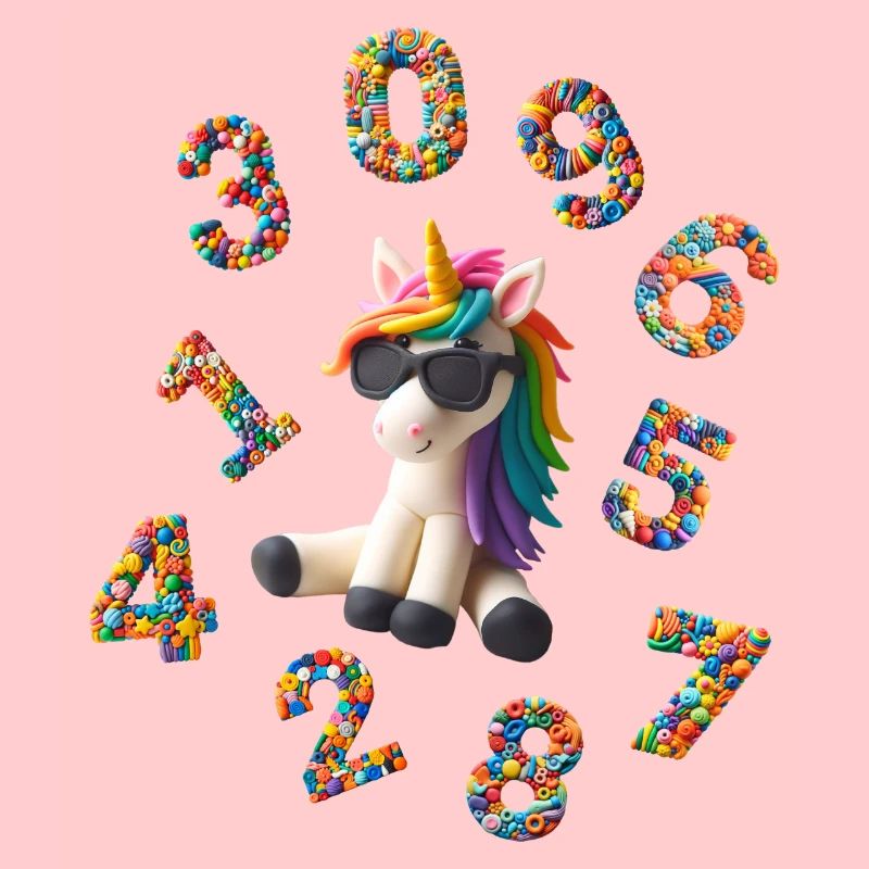 Chiffres - Rentrée avec Licorne