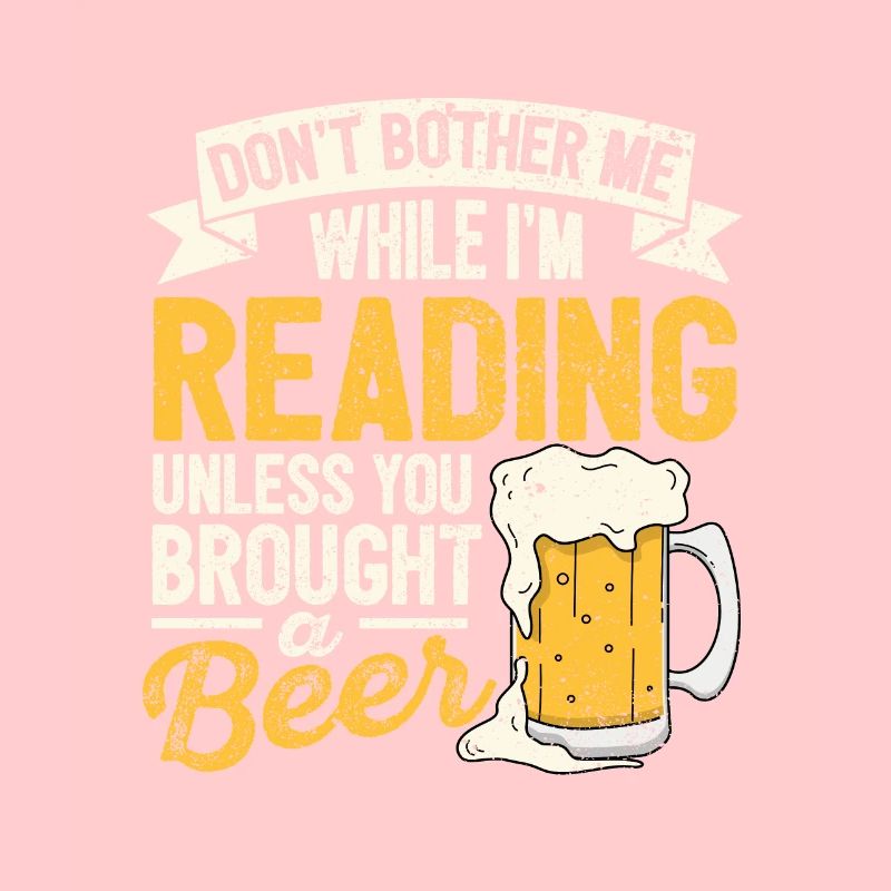 Don't bother me while reading beer lovers