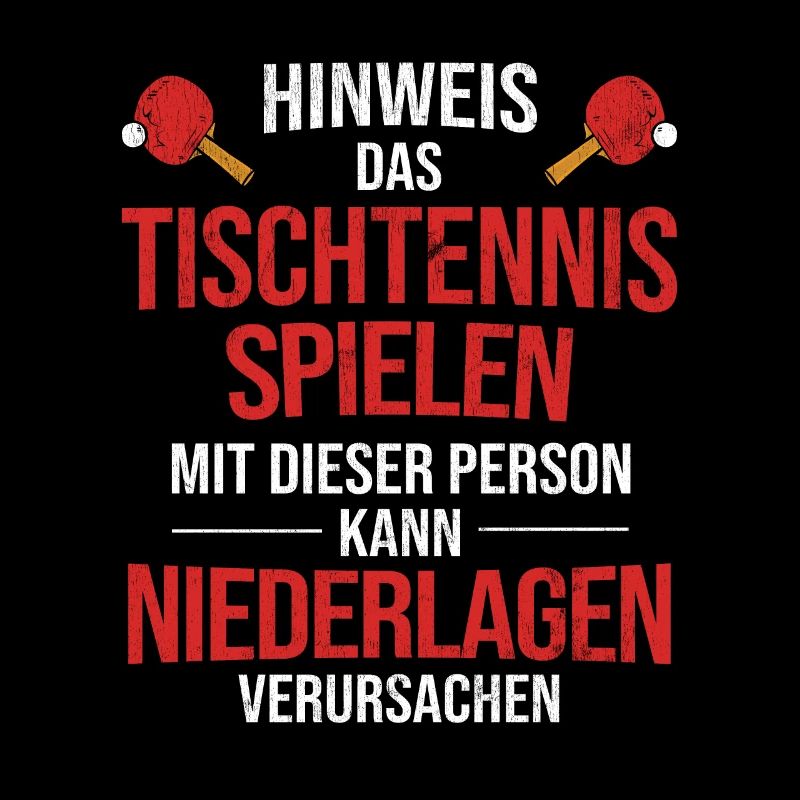 Geschenk Tischtennisschläger