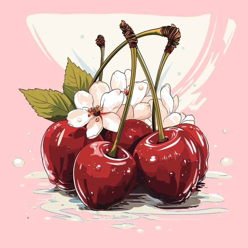 Cerisier - illustration