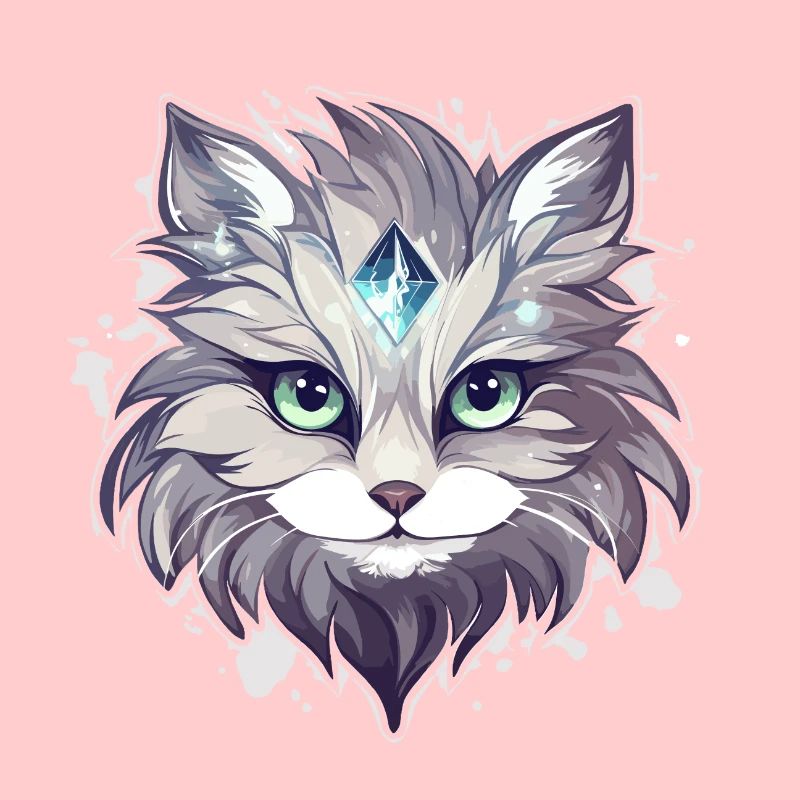 Katze - Illustration