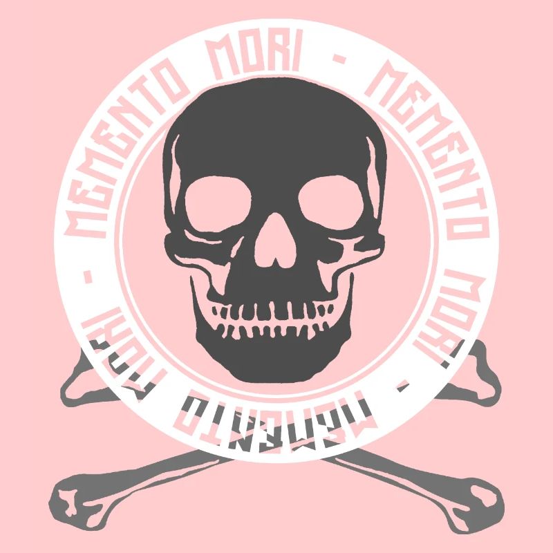 Memento Mori - Gothic Skull and Bones
