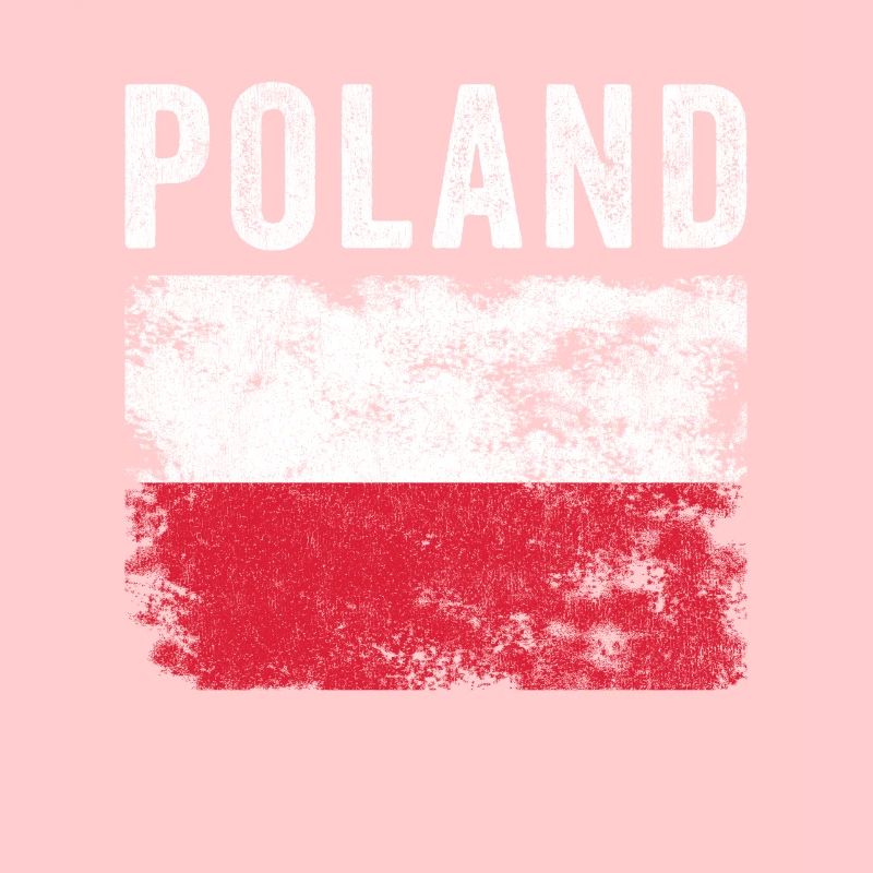 Polnische Flagge Distressed - Polnische Flagge