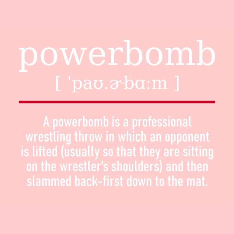 powerbomb - spelling and description
