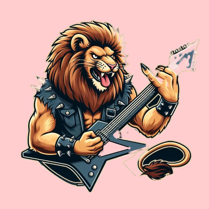 Lion à bascule