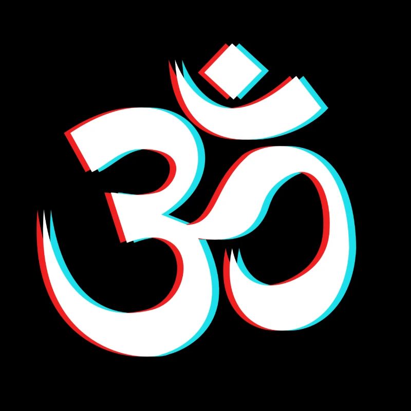 Goa Om Psytrance Psychedelic cadeau