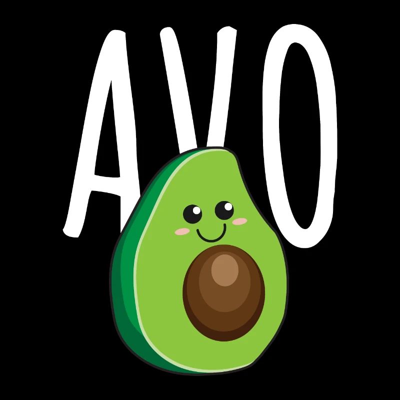 Avocado Avo Partner Paar Freunde - Geschenkidee