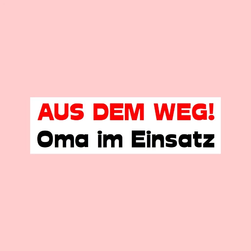 Oma im Einsatz