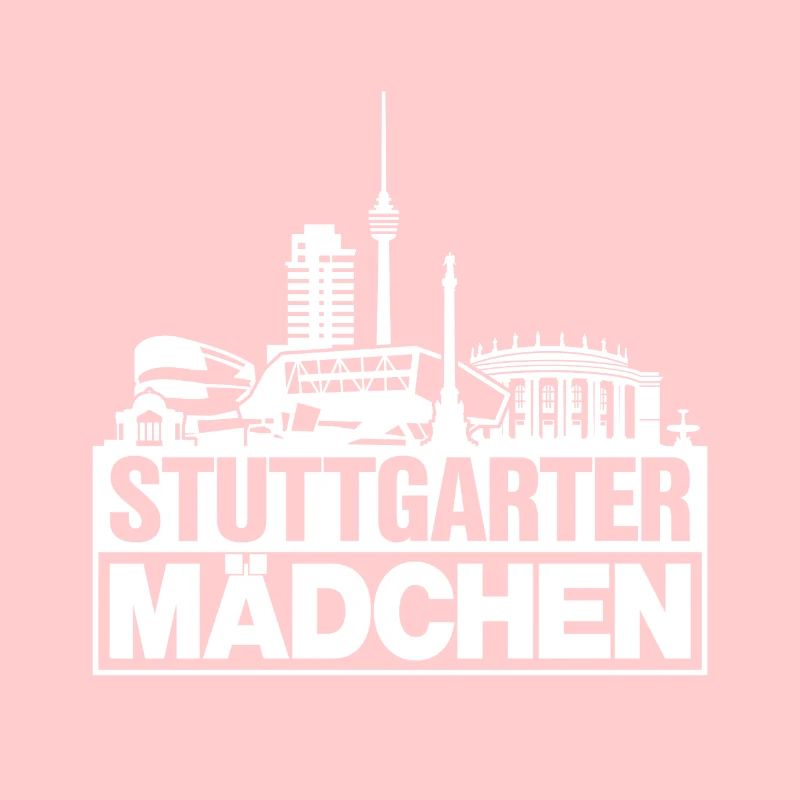 Stuttgart mädchen Weiss Stuttgart cadeau