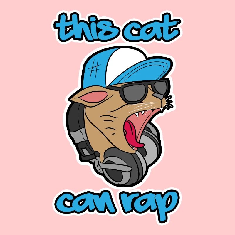 This cat can rap, Mc Cat