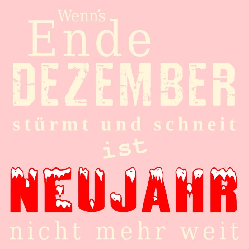 Dezember Neujahr Spruch hell