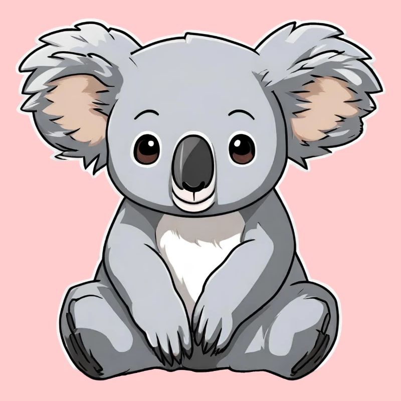 Koala sitzend