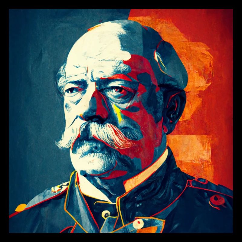 Otto von Bismarck Pop Art