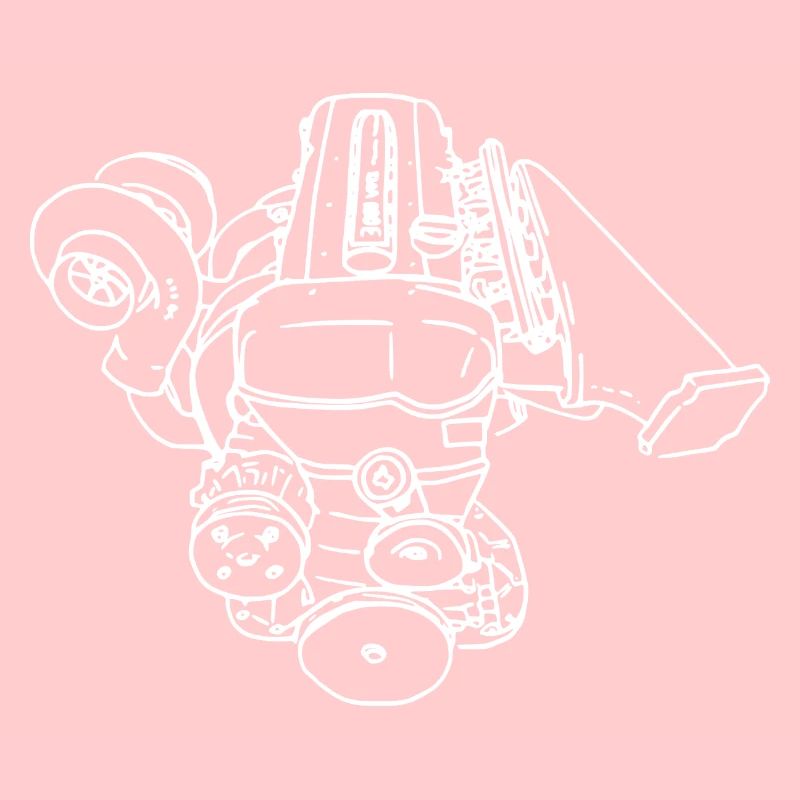 2JZ Motor Engine Turbo JDM Legend Gift Idea