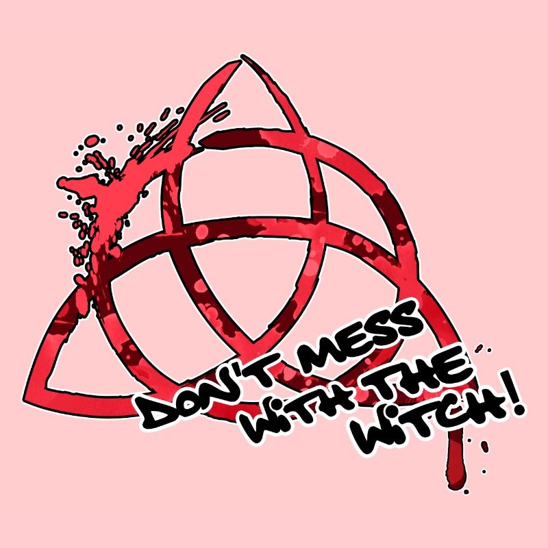 Dont Mess With The Witch Witch Witch Knot Triqueta