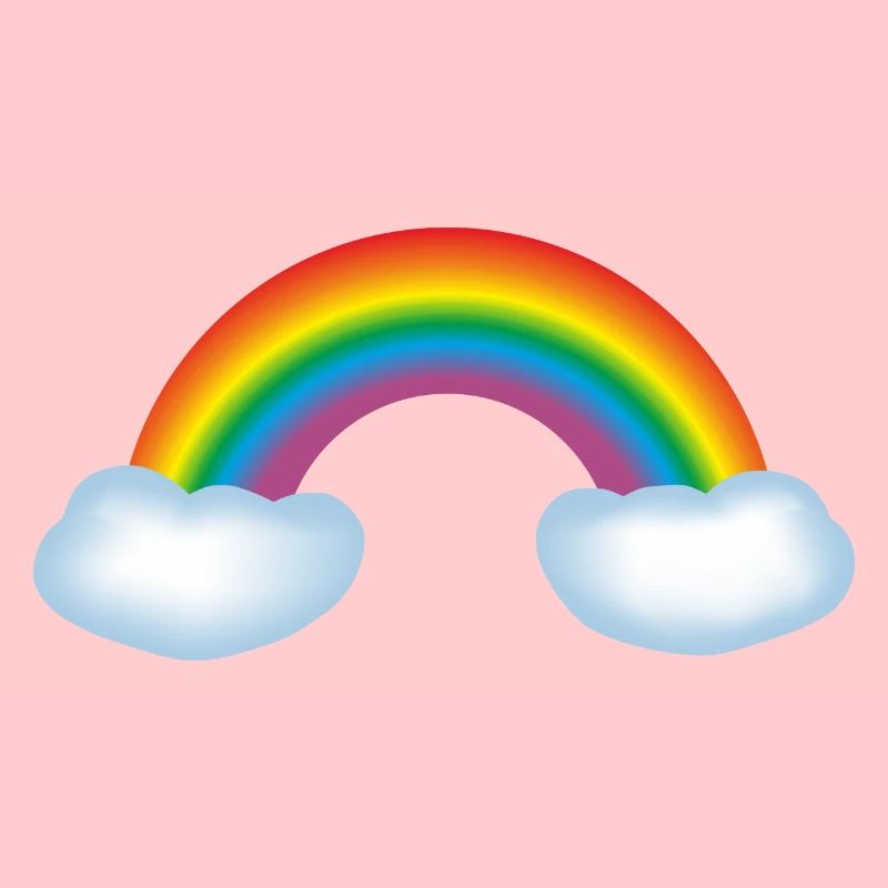 Rainbow & clouds