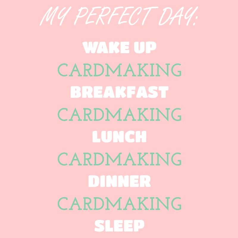 Conception de routine quotidienne de fabrication de cartes