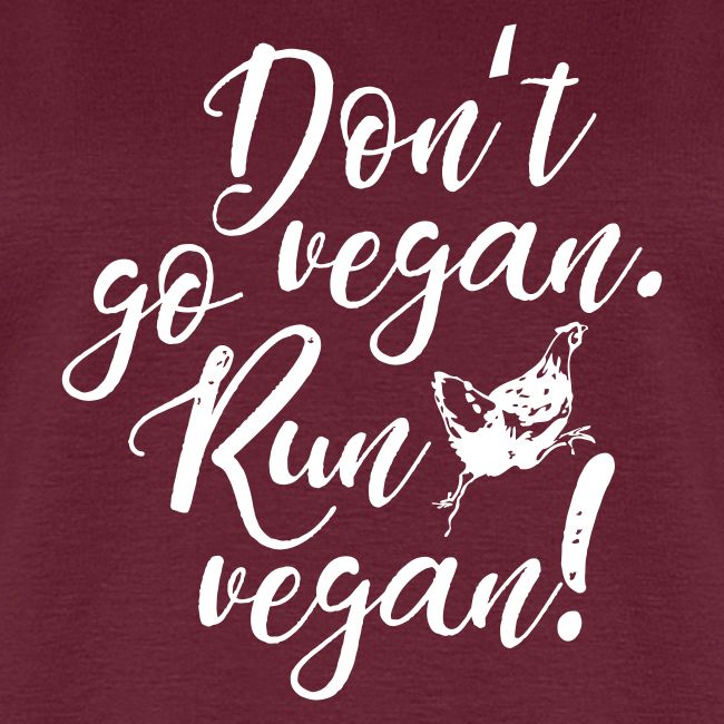 Run vegan!